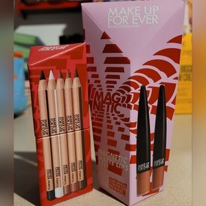 MakeUp Forever Magnetic Lips,Limitless Liners, & The Professional Mascara Bundle